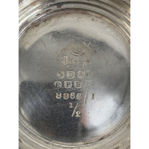 Antique James Dixon & Sons England  EPBM 3-Piece Silver-Plate Tea Set Marked - Picture 8 of 11